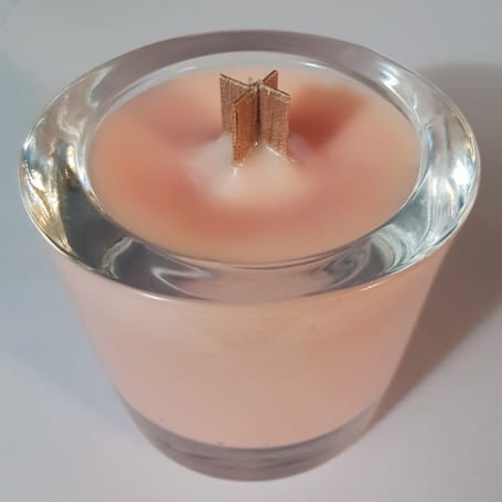 Bougie parfumée 440 ml avec Mèche en Bois qui crépite – Miaou Candle