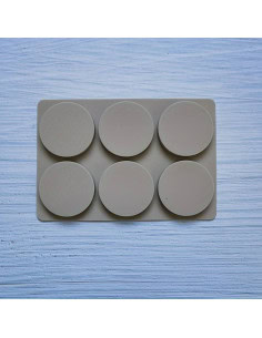 Moule silicone pour suspensions rondes
