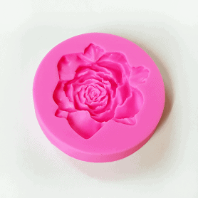 Moule silicone rose