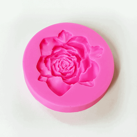 Moule silicone rose