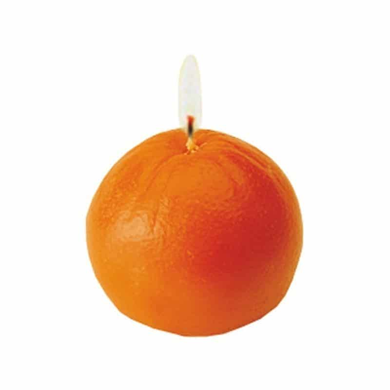 Orange - Moule en latex pour bougies Orange - Moule en latex pour bougies