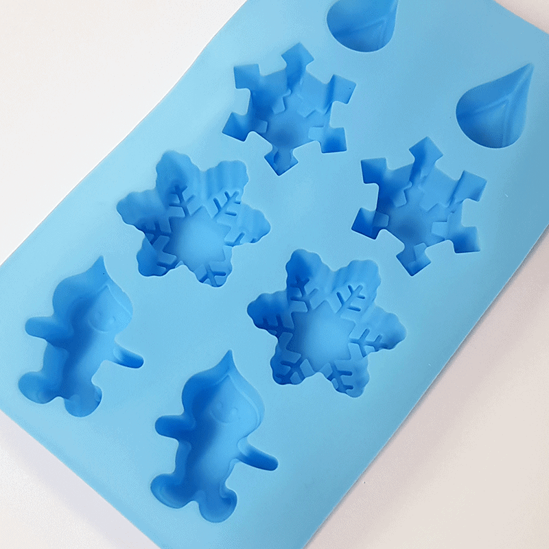 Moule silicone ambiance glacée