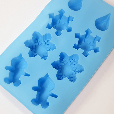 Moule silicone ambiance glacée