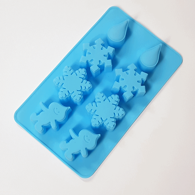 Moule silicone ambiance glacée