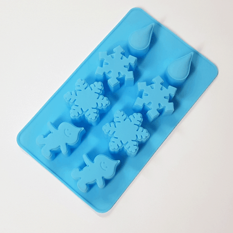 Moule silicone ambiance glacée