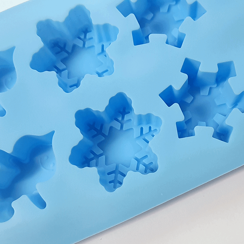 Moule silicone ambiance glacée