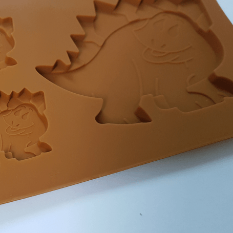 Moule silicone 5 dinosaures