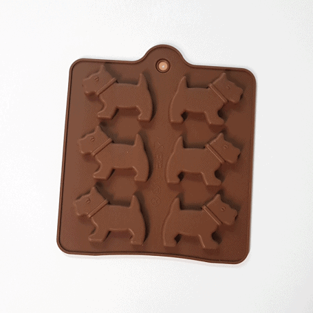 Moule silicone 6 chiens