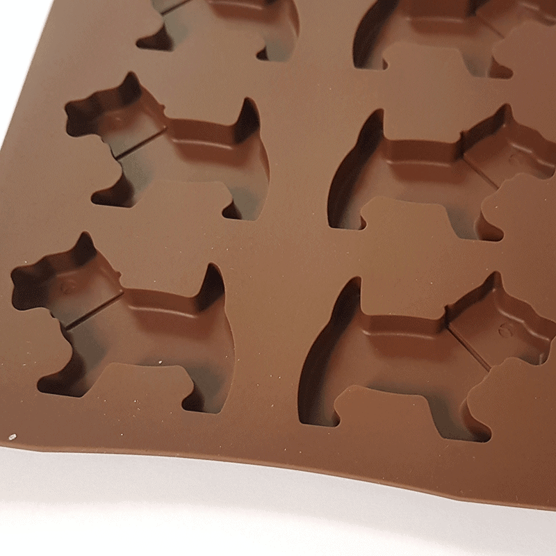 Moule silicone 6 chiens