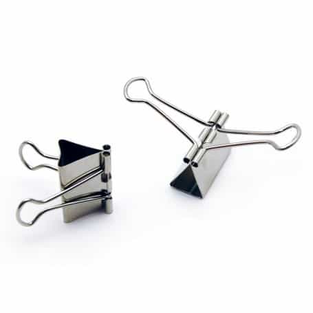 2 pinces en métal pour moules 2 pièces