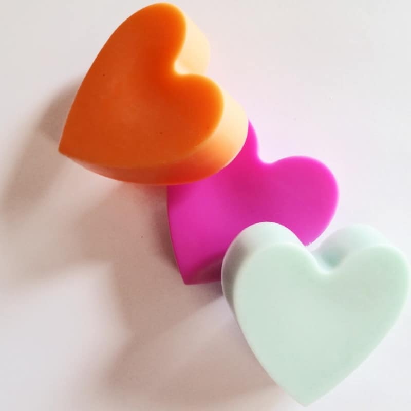 Moule silicone cœurs