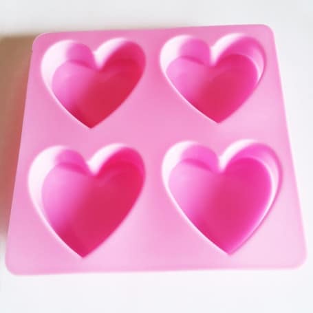 Moule silicone cœurs