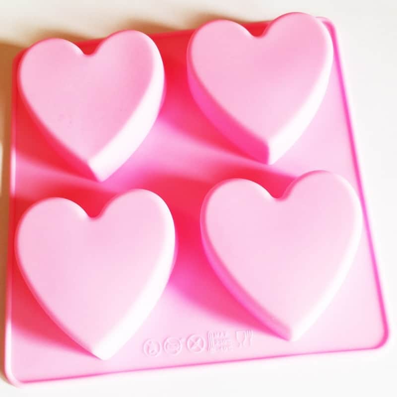 Moule silicone cœurs