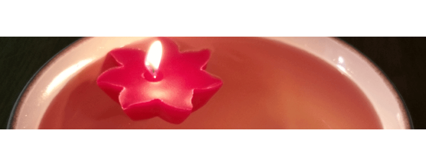 Moules pour bougies flottantes et chauffe plats